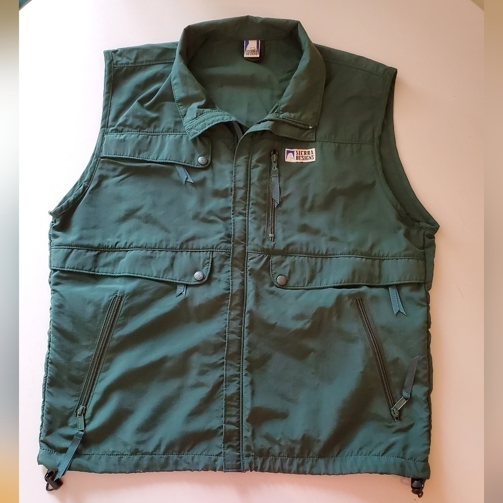 Vintage Sierra Designs Green Vest Size M
